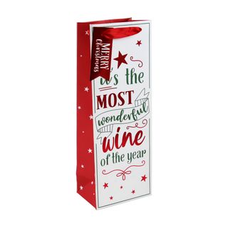 Eurowrap - Most Wonderful Wine - Bottle Bag