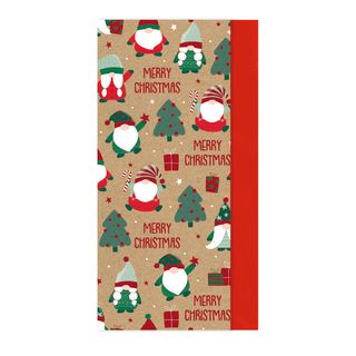 Eurowrap - Christmas Gonk - 8 Sheets of Tissue - 2 styles
