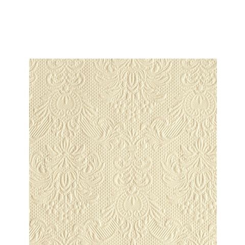 Ambiente - Paper Napkins - Pack of 15 - Cocktail Size - Elegance Cream