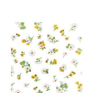 Ambiente - Paper Napkins - Pack of 20 - Cocktail Size - Daisy All Over With Bees