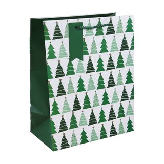 Eurowrap - Green Trees - Large Gift Bag