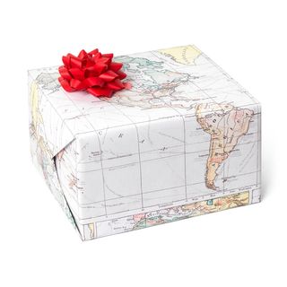 Legami - Wrapping Paper - 2 Metre Roll - Map