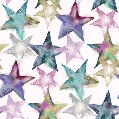 Ambiente - Paper Napkins Christmas - Pack of 20 - Luncheon Size - Watercolour Stars