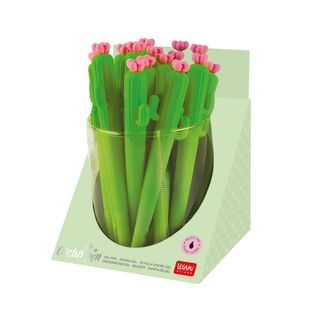 Legami - Gel Pen - Cactus - Display Pack of 16 Pcs