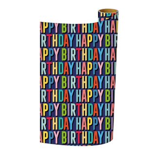 Legami - Wrapping Paper 2 Metre Roll - Happy Birthday