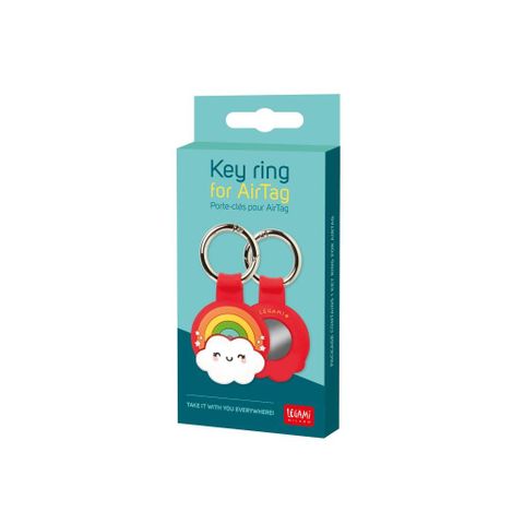Key Ring For Airtag Kit 7 Pcs $10.40ea+GST - Rainbow