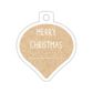 Clairefontaine - Pack of 12 Kraft Gift Tags - Christmas Baubles