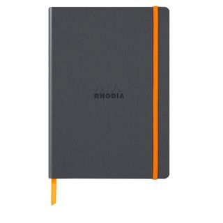 Rhodia - Rhodiarama Notebook - Soft Cover - A5 - Dot Grid - Titanium