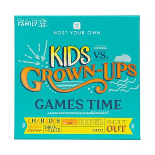 Talking Tables - Host Your Own - For All The Family - Kids Vs Grown Ups Games Time