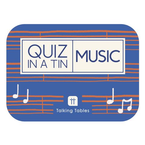 Talking Tables - Quiz In A Tin - Music