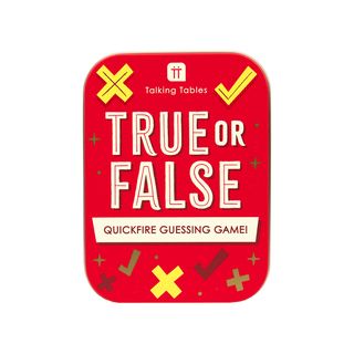 Talking Tables - Fun In A Tin - True Or False