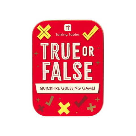 Talking Tables - Fun In A Tin - True Or False