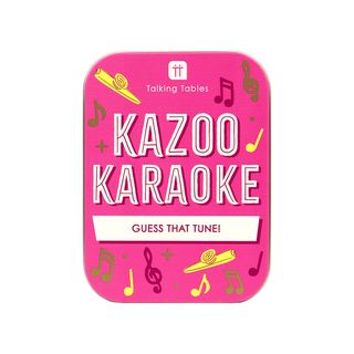 Talking Tables - Fun In A Tin - Kazoo Karaoke