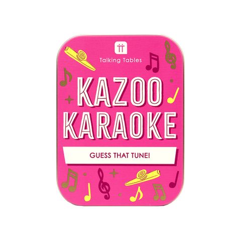 Talking Tables - Fun In A Tin - Kazoo Karaoke