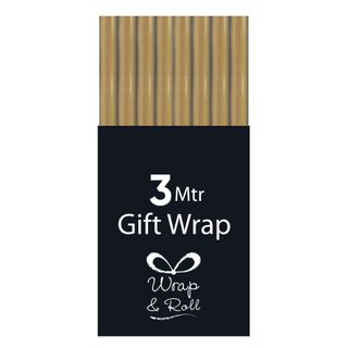 Eurowrap - 3 metre Plain Kraft Wrap (Plastic Free Packaging) - Carton of 49 Rolls