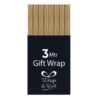 Eurowrap - 3 metre Plain Kraft Wrap (Plastic Free Packaging) - Carton of 49 Rolls