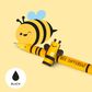 Legami - Erasable Gel Pen - Display Pack of 30 pcs - Bee - Black Ink