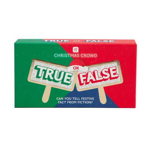Talking Tables - Christmas Crowd - True Or False Game