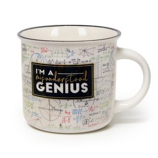 Legami Cup-Puccino - New Bone China Porcelain Mug - Genius