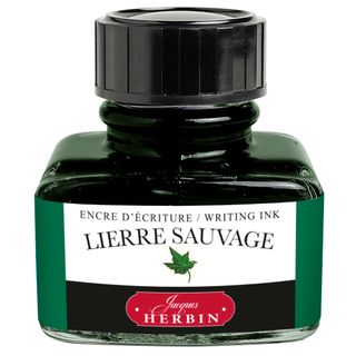 Jacques Herbin - D Writing Ink - 30mL Bottle - Lierre Sauvage (Wild Ivy Green)