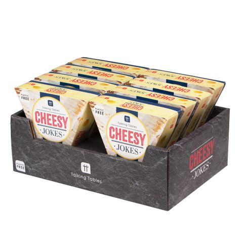 Talking Tables - Cheesy Jokes - Display of 8