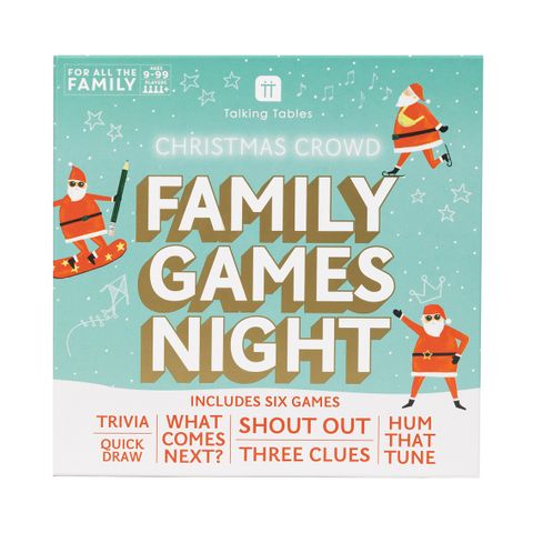 Talking Tables - Fun Guy Santa - Family Games Night