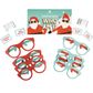 Talking Tables - Fun Guy Santa - Who Am I? - Display of 6