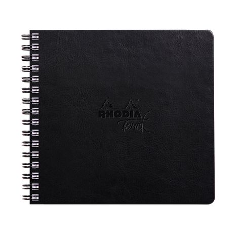 Rhodia - Touch Collection - Wirebound Mixed Media Artbook - 15 x 15cm