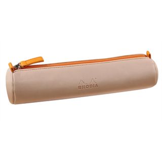 Rhodia - Rhodiarama Round Pencil Case - Rose Smoke