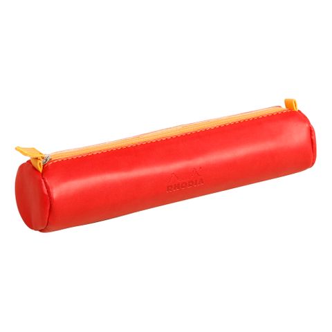 Rhodia - Rhodiarama Round Pencil Case - Poppy Red