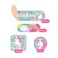 Legami - Tin of 30 Adhesive Printed Bandaids - Unicorn - Be Brave Display Pack of 6 Pcs