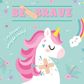 Legami - Tin of 30 Adhesive Printed Bandaids - Unicorn - Be Brave Display Pack of 6 Pcs