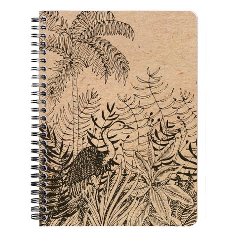 Clairefontaine - Le Cerisier Blanc Collection - Wirebound Notebook - A5 - Lined (4 Cover Designs)