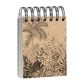 Clairefontaine - Le Cerisier Blanc Collection - Wirebound Maxi Block Notepad - 9 x 11 cm - Plain (3 Cover Designs)