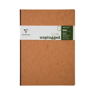 Clairefontaine - My Essentials - Clothbound Notebook - A4 - Plain - Tobacco