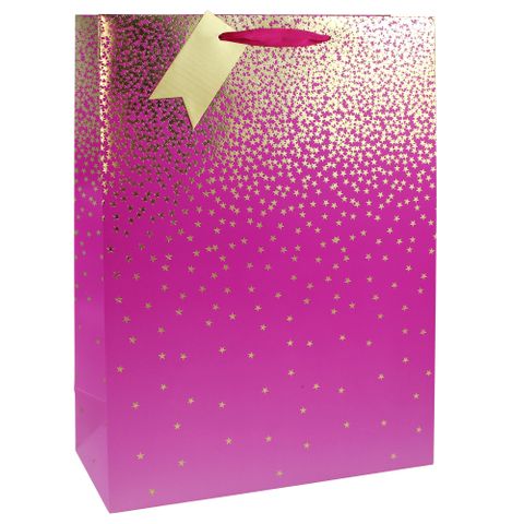 Eurowrap - Pink Ombre - Extra Large Gift Bag