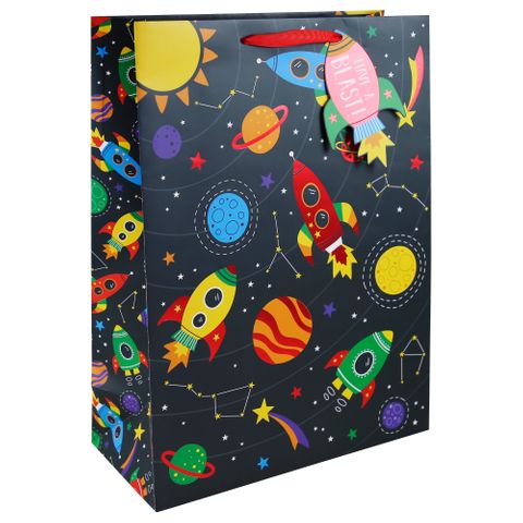 Eurowrap - Solar System - Extra Large Gift Bag