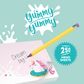 Legami Memo Sheets - Yummy Yummy - Memo Pad - Unicorn