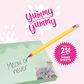 Legami Memo Sheets - Yummy Yummy - Memo Pad - Kitty