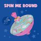 Legami Spinning Top - Spin Me Round - Unicorn