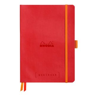 Rhodia - Rhodiarama Goalbook - Soft Cover - A5 - Dot Grid - Poppy Red