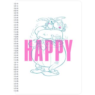 Clairefontaine - ASTERIX 5 Collection - Wirebound Notebook A5 - Lined (4 Cover Designs)