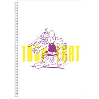 Clairefontaine - ASTERIX 5 Collection - Wirebound Notebook - A4 - Lined + Margin (2 Cover Designs)