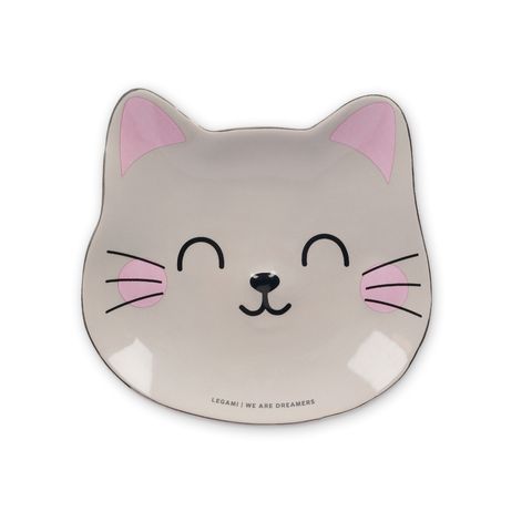 Legami Ceramic Plate - Rings & Things - Kitty