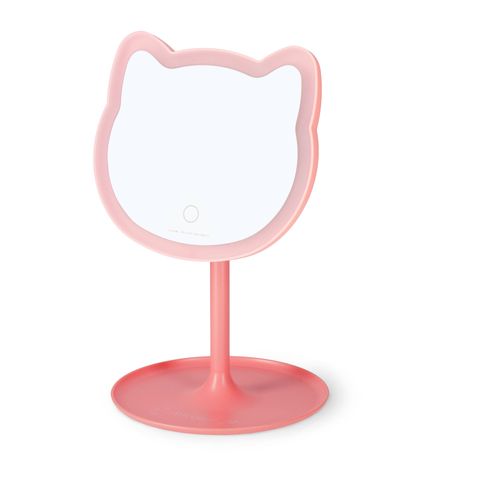 Legami Mirror With Light - You Look Purrfect! - Kitty