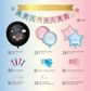 Legami Gender Reveal Party Kit - Pink Or Blue, We Love You