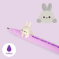 Legami - Gel Pen With Decoration - Bunny - Lovely Friends Display Pack of 15 Pcs