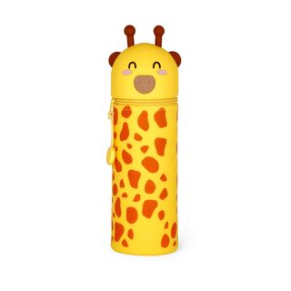 Legami - 2-in-1 Silicone Pencil Case - Kawaii - Giraffe