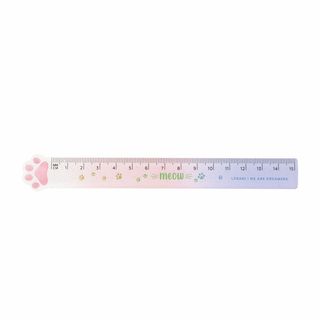 Legami - Ruler 15 cm - Meow - Display Pack of 20 Pcs