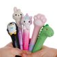 Legami - Squishy Gel Pen - Squeezies Kit of 12 - Penguin